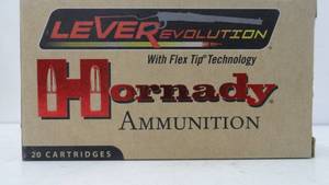 lot 4 image: Hornady Ammunition Leverrevolution Caliber 308 Mar EXP