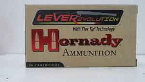 lot 8 image: Hornady Ammunition Leverrevolution Caliber 308 Mar EXP