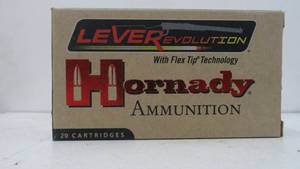lot 14 image: Hornady Ammunition Leverrevolution Caliber 308 Mar EXP