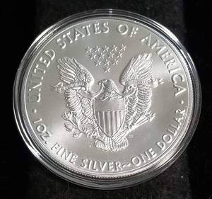 2020 AMERICAN SILVER EAGLE 1 TROY OZ. .999 FINE SILVER IN AIRTITE