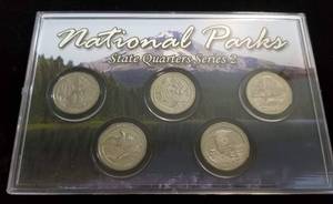 GROUP OF 25 US STATE PARKS COMMEMORATIVE QUARTERS
