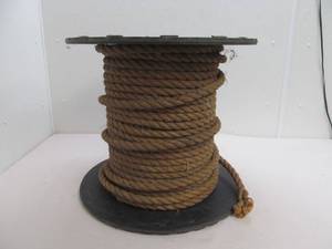 Braided rope, spool