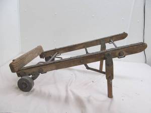 Antique wheel cart