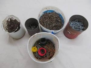 Containers, nails