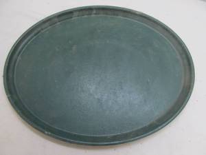 Metal servicing tray