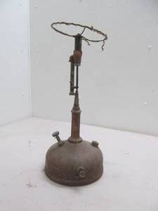 Antique glass lantern