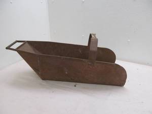Antique grain scoop