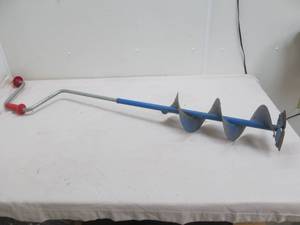 Hand ice auger