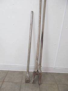 Post hole digger, tamper