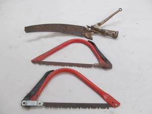 Bow saws, pole saw end