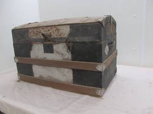 vintage travelers chest