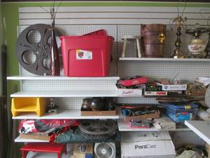 Large lot of shop items