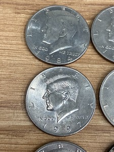Lot Of (10) Kennedy Halves