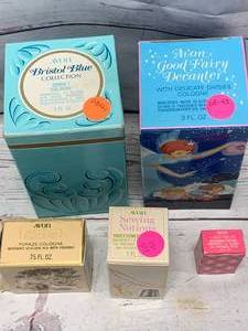 Lot of 5 Vintage Avon Items (many of these Avon Items sell on Ebay from $5-38)