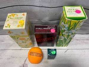 Lot of 5 Vintage Avon Items (many of these Avon Items sell on Ebay from $5-38)