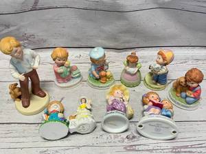 Lot of 10 Avon Ceramic Figurines
