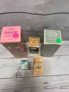 Lot of 5 Vintage Avon Items (many of these Avon Items sell on Ebay from $5-38)