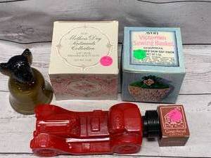 Lot of 5 Vintage Avon Items (many of these Avon Items sell on Ebay from $5-38)