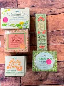 Lot of 5 Vintage Avon Items (many of these Avon Items sell on Ebay from $5-38)
