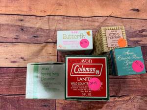 Lot of 5 Vintage Avon Items (many of these Avon Items sell on Ebay from $5-38)