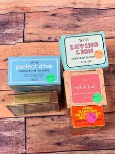 Lot of 5 Vintage Avon Items (many of these Avon Items sell on Ebay from $5-38)