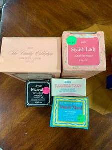 Lot of 5 Vintage Avon Items (many of these Avon Items sell on Ebay from $5-38)