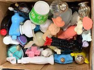 Large Lot of Avon Bottles without Box