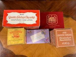 Lot of 5 Vintage Avon Items (many of these Avon Items sell on Ebay from $5-38)