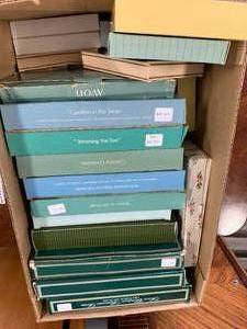 Large Lot of Vintage Avon Plates