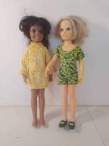 lot 148 image: Two Vintage Ideal Dolls