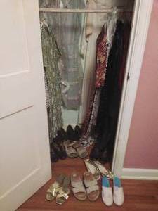lot 103 image: Closet FULL of Vintage Clothes