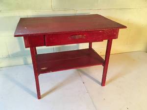 lot 209 image: Old Small Students Desk