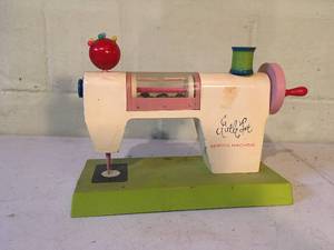 lot 231 image: Little Lot Wood Sowing Machine