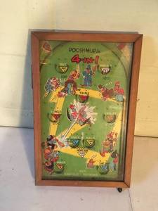 lot 239 image: POOSH-M-UP Table Pin-Ball Game