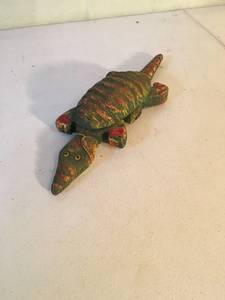 lot 240 image: Wood Alligator Toy