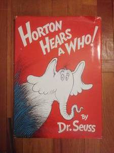 lot 52 image: 1954 Horton Hears a Who By Dr. Seuss