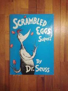lot 55 image: 1953 Scrambled Eggs Super By Dr. Seuss