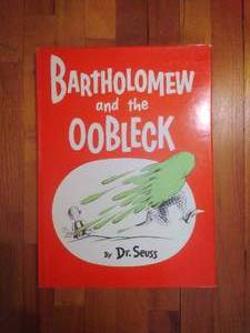 lot 57 image: 1949 Bartholomew and the Oobleck by Dr. Seuss