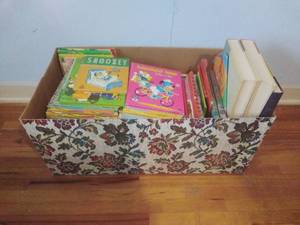 lot 65 image: Box of Vintage Childrens Books