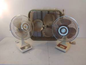 lot 90 image: Three Fans