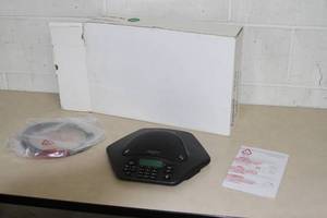 lot 3 image: ClearOne Max EX Professional Tabletop Audio Conference Phone  Speakerphone