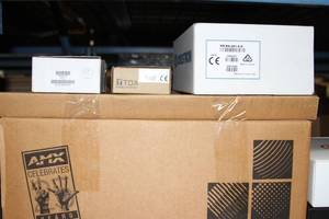 lot 30 image: HUGE Lot of Miscellaneous NEW & Demo Professional  Commercial Audio & Video Items and Equipment