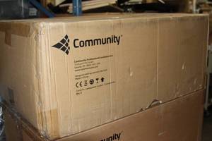 lot 76 image: NEW Pair of Community D10 High Output 10 Two-Way Pro Audio Ceiling Loudspeakers  Speakers