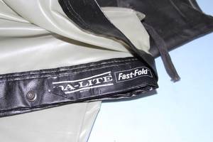 lot 93 image: Da-Lite DALITE 5x7 Fast Fold Video Projector Screen - REAR PROJECTION