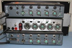 lot 106 image: Lot of 3 Shure Pro Audio Multi Channel FieldStudio Microphone  Mic Mixers