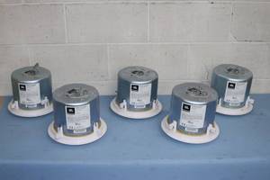 lot 122 image: Lot of 5 JBL Control 26CT Pro Audio 6.5 Ceiling Loudspeakers  Speakers