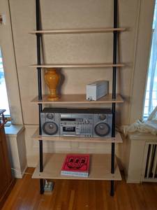 lot 39 image: Ladder Style Shelving Unit