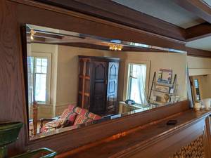 lot 48 image: Large Rectangular Mirror
