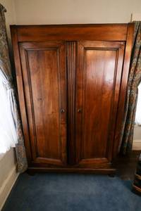 lot 23 image: Antique Wood Armoire