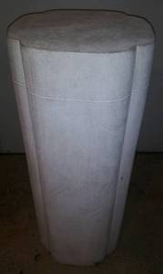 lot 44 image: Pair of columnspillars GreekRoman inspired
